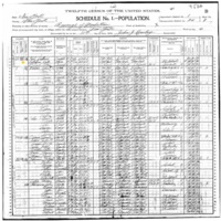 Hugh Freel; 1900 Census (2)